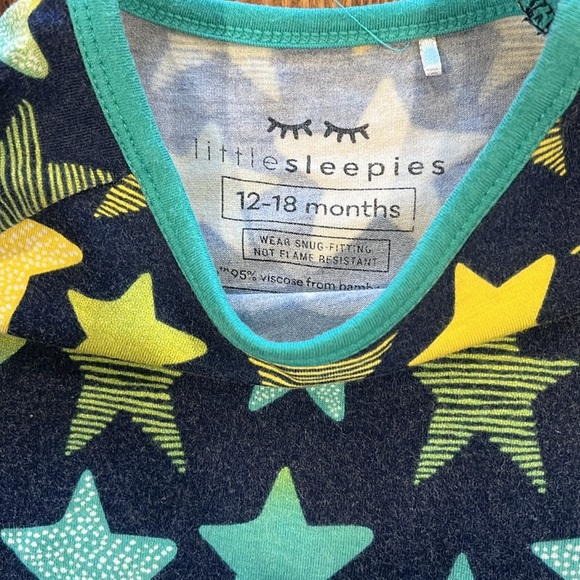 Little Sleepies stars crescent zippy - Picture 2 of 3